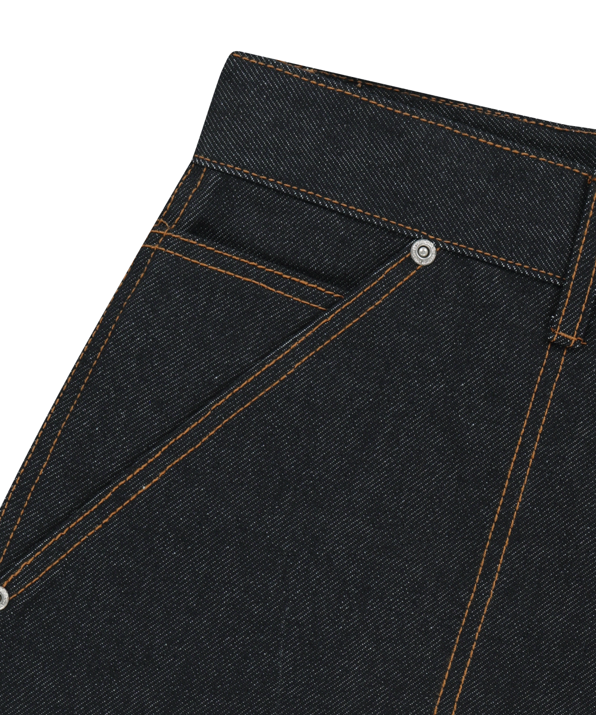 위캔더스(WKNDRS) WIDE LOW CARPENTER PANTS (D.BLUE)