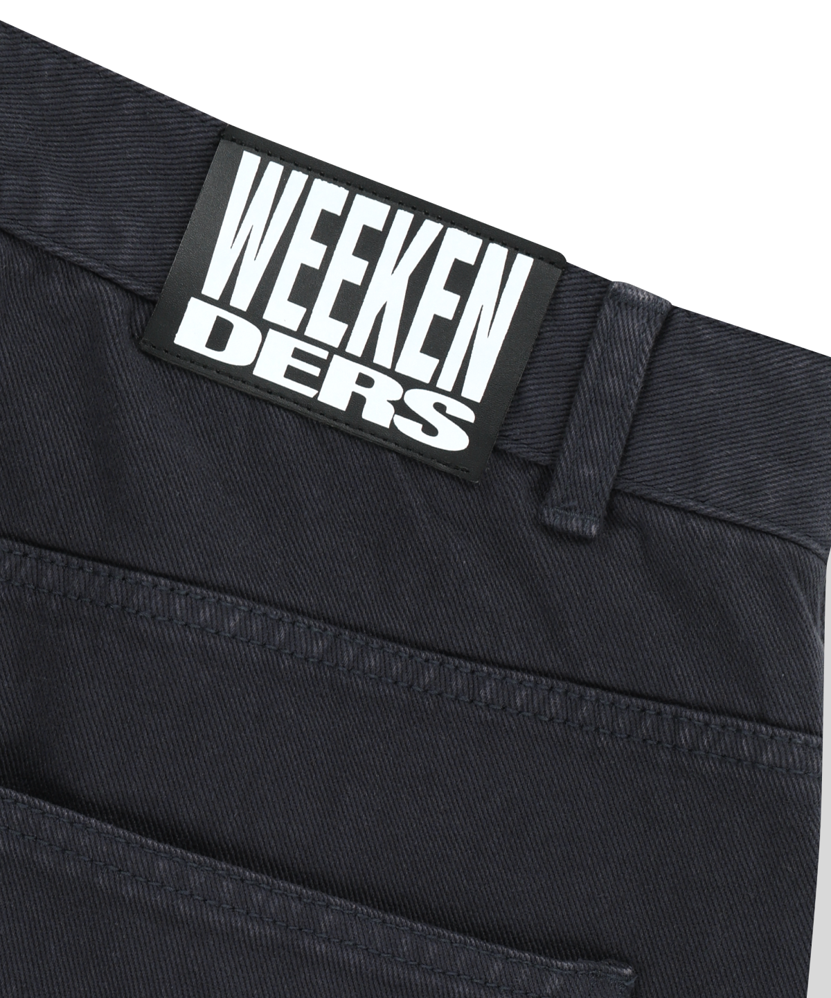위캔더스(WKNDRS) SCORPION BAGGY DENIM PANTS (NAVY)