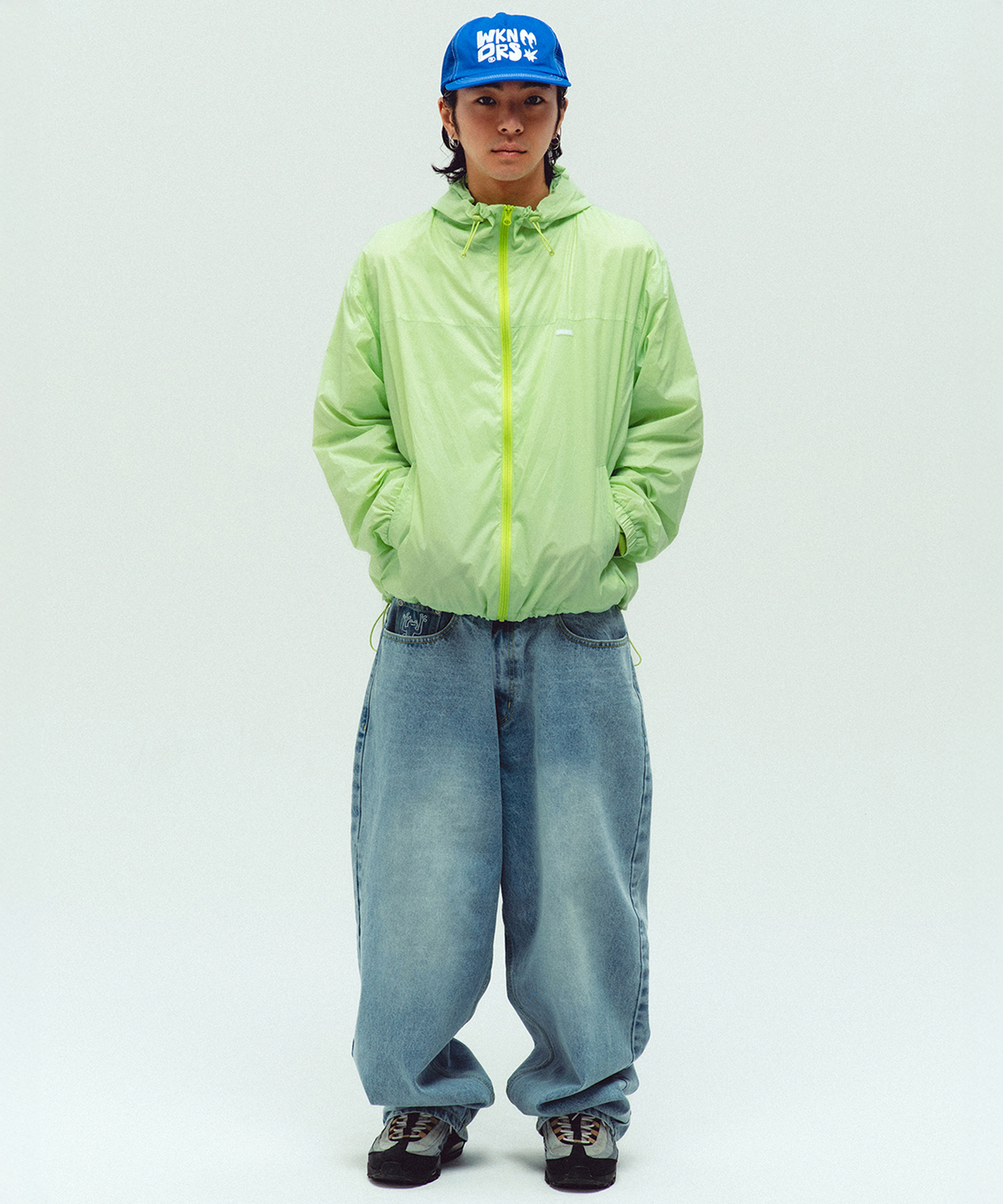 위캔더스(WKNDRS) FROG WIDE DENIM PANTS (L.DENIM)