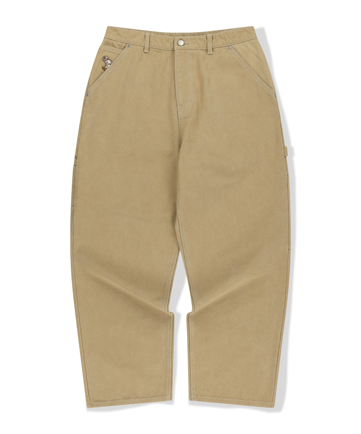 위캔더스(WKNDRS) DRAGGY WORK PANTS (BEIGE)