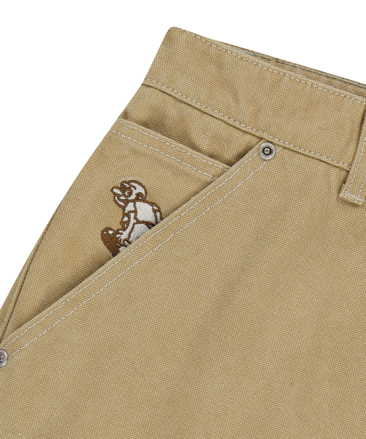 위캔더스(WKNDRS) DRAGGY WORK PANTS (BEIGE)