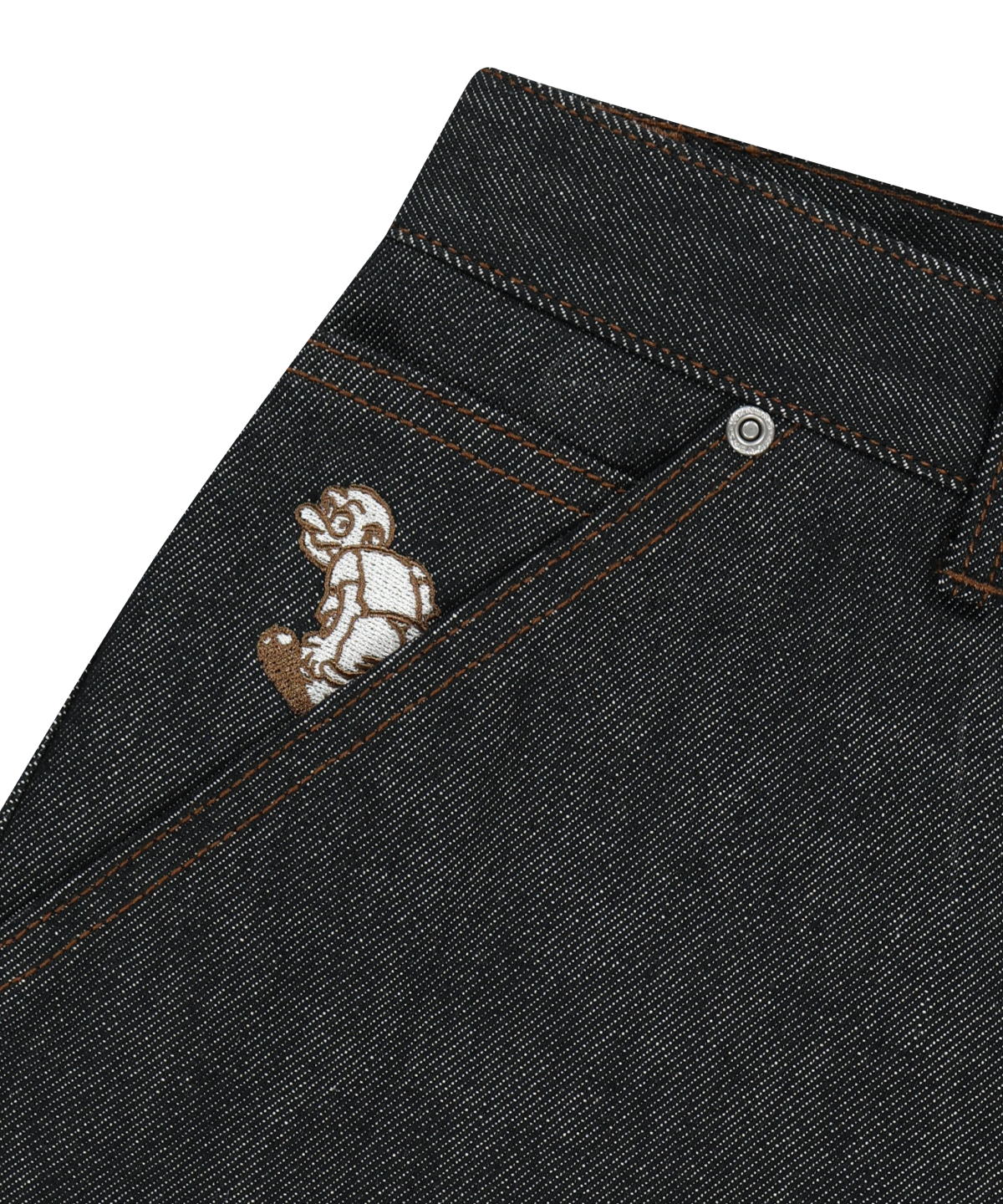 위캔더스(WKNDRS) DRAGGY WORK PANTS (D.BLUE)