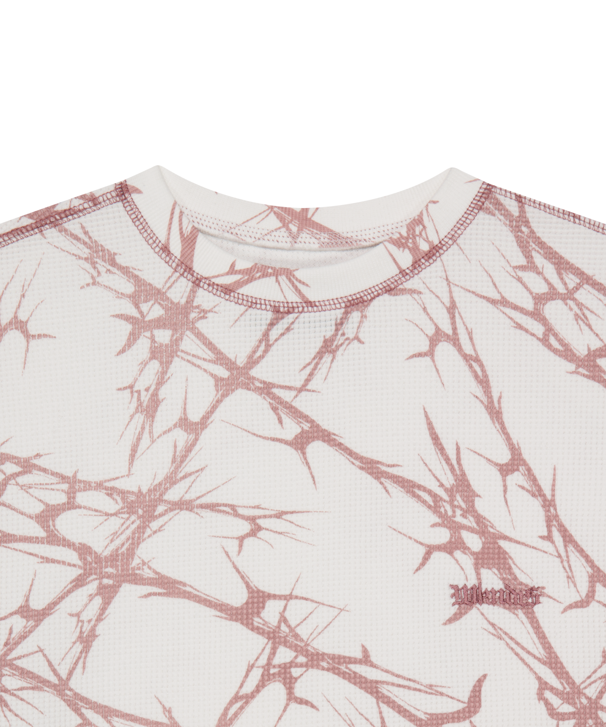 위캔더스(WKNDRS) THORNS LS T-SHIRT (IVORY)