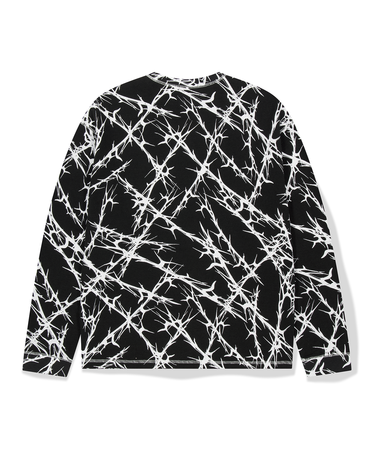 위캔더스(WKNDRS) THORNS LS T-SHIRT (BLACK)
