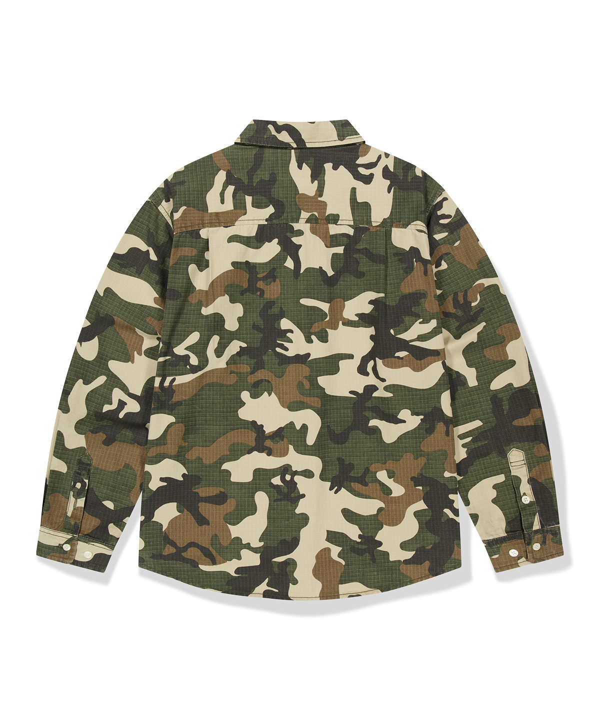 위캔더스(WKNDRS) VINTAGE WASHED SHIRT (CAMO)