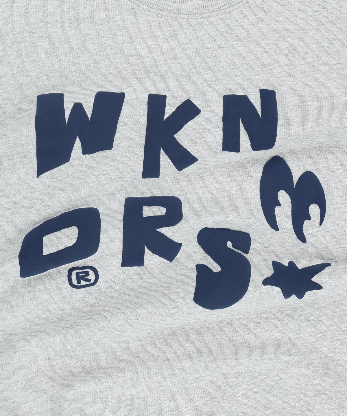 위캔더스(WKNDRS) EYES SWEATSHIRT (L.GREY)