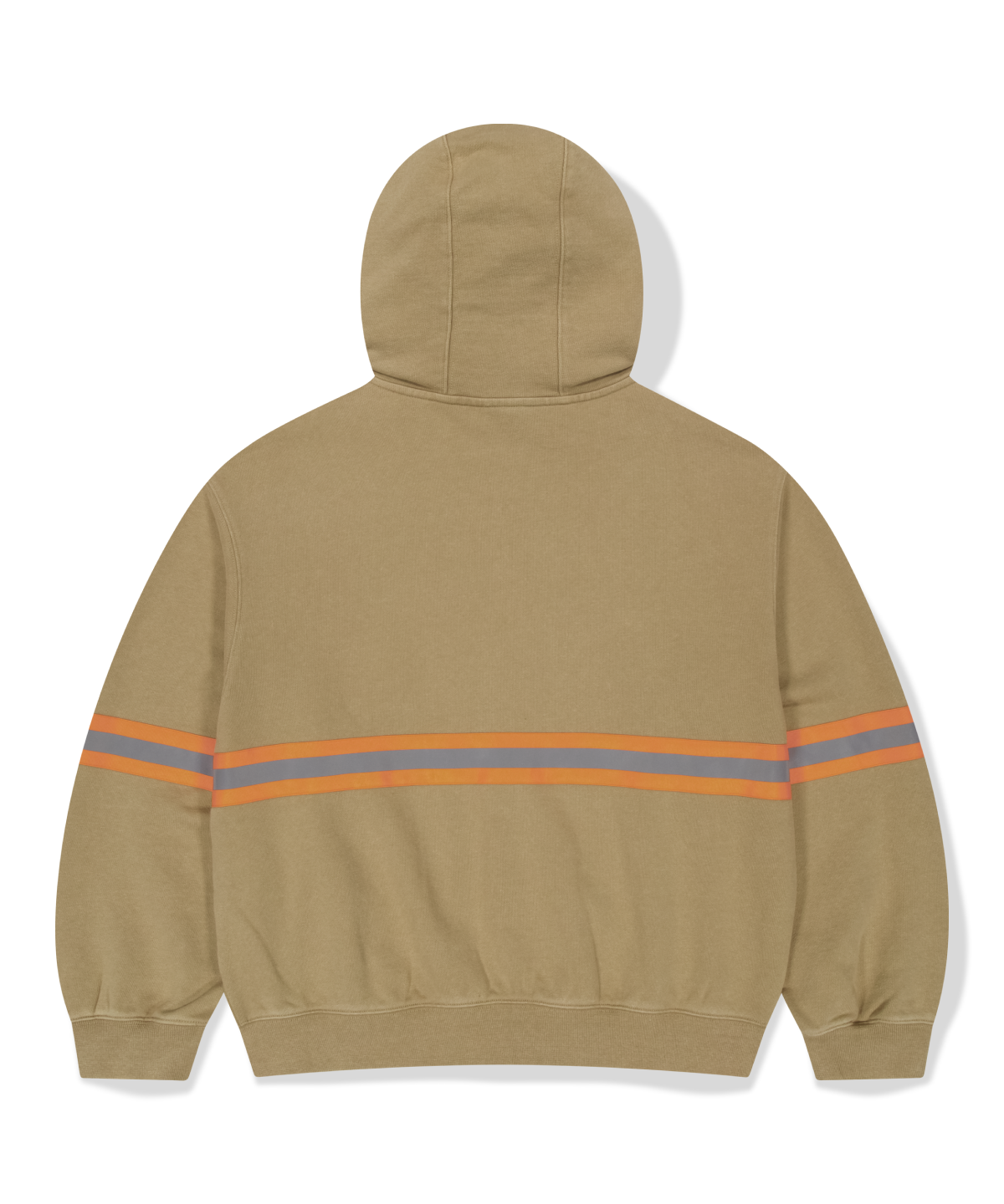 위캔더스(WKNDRS) HI-VIS ZIP-UP HOODIE (BEIGE)
