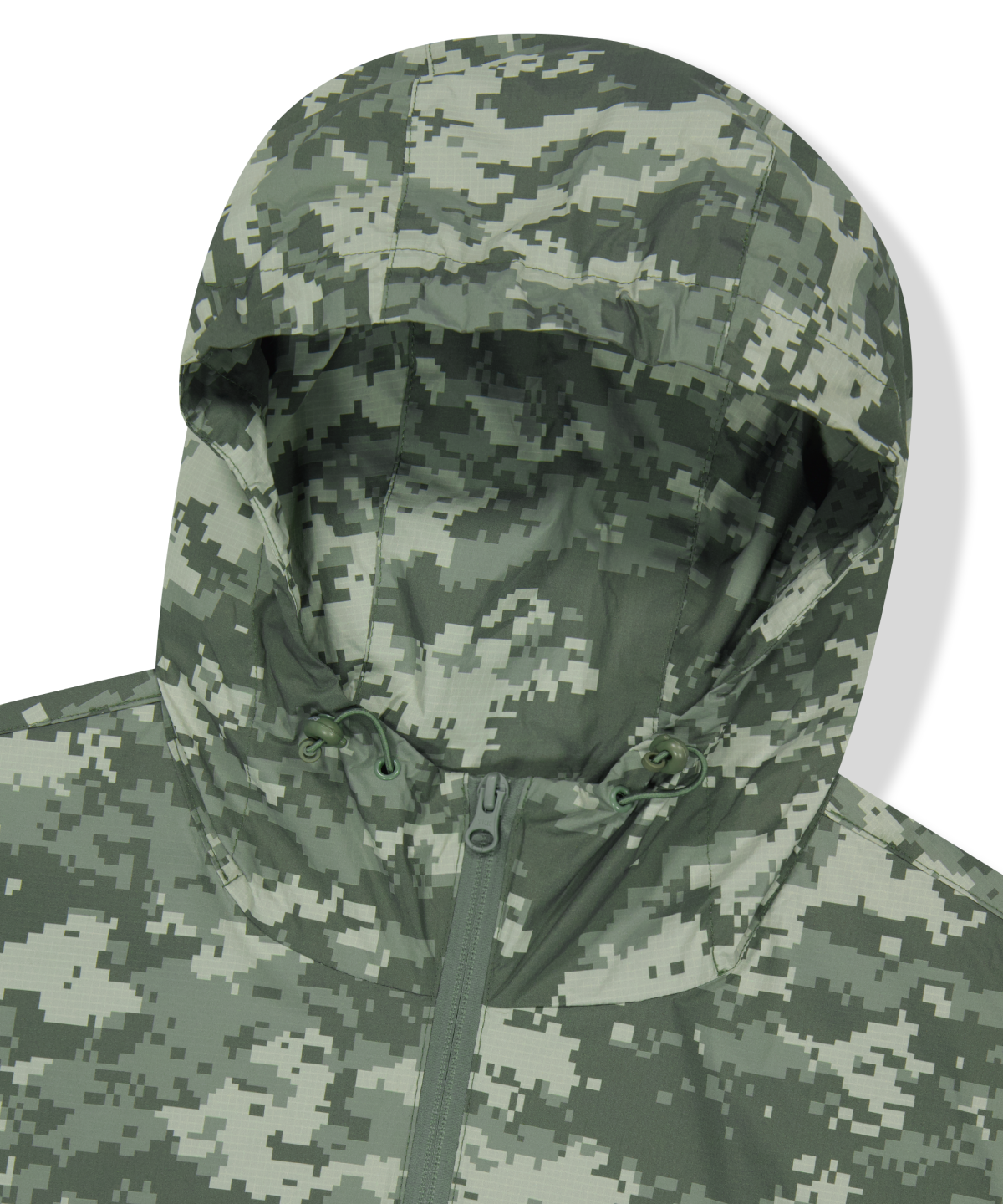 위캔더스(WKNDRS) DIGI CAMO WINDBREAKER (L.KHAKI)