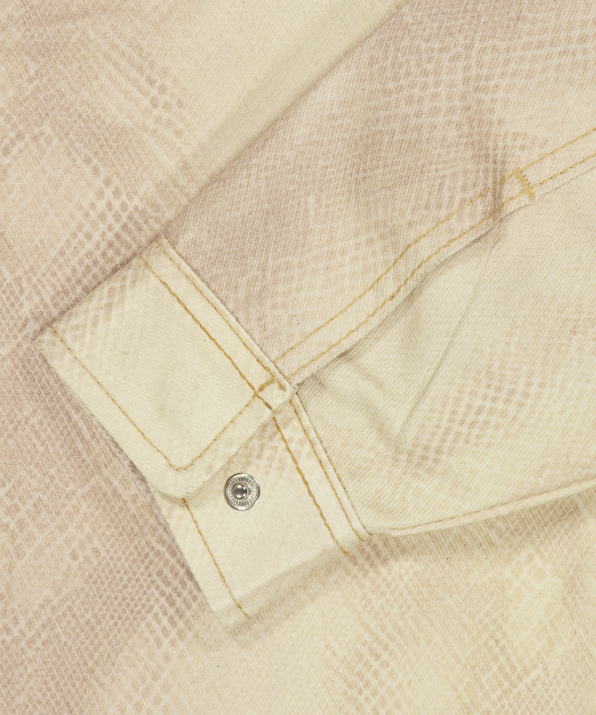 위캔더스(WKNDRS) PYTHON-PRINT COATED JACKET (BEIGE)