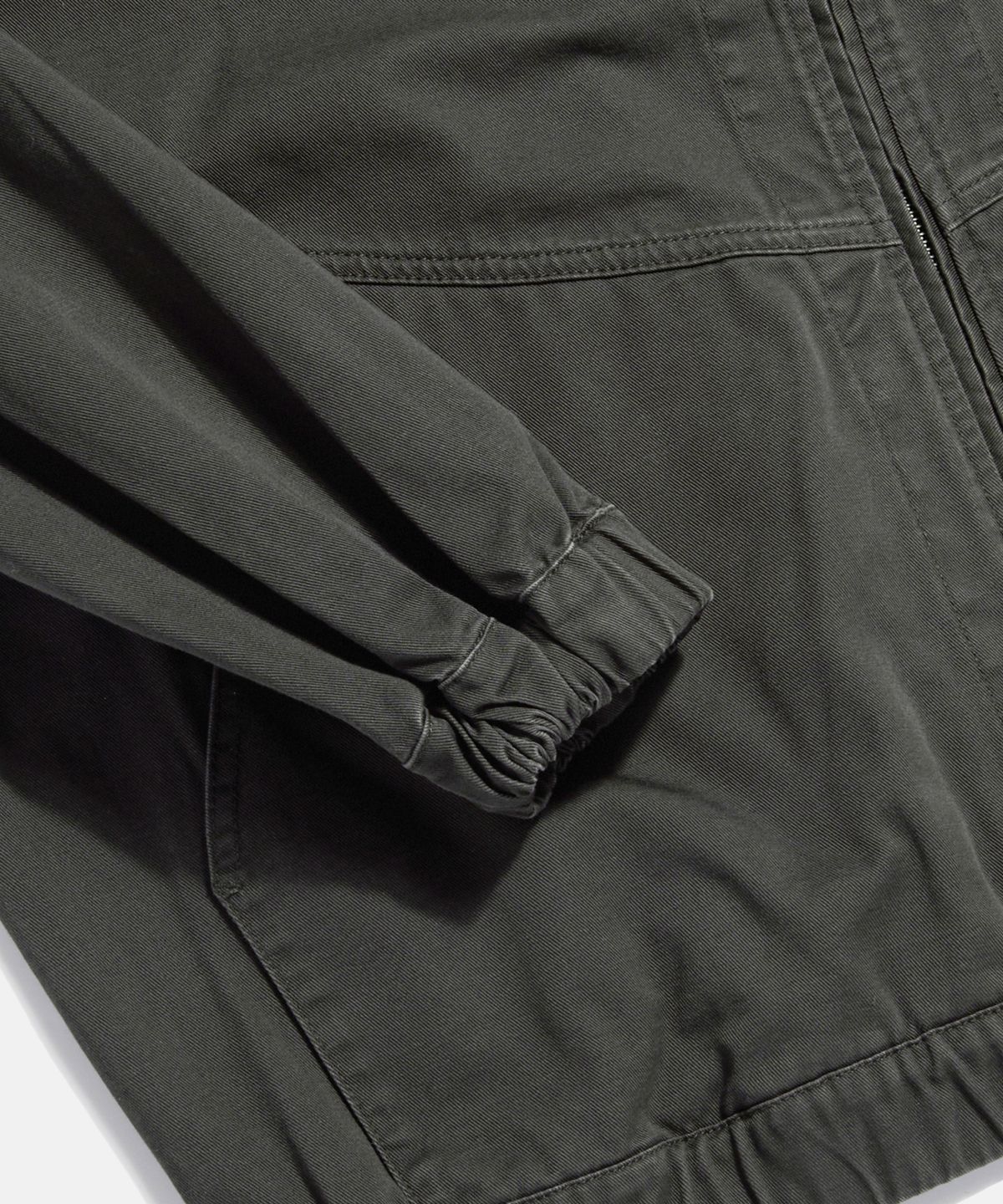에스피오나지(ESPIONAGE) Washed Track Jacket Dark Grey