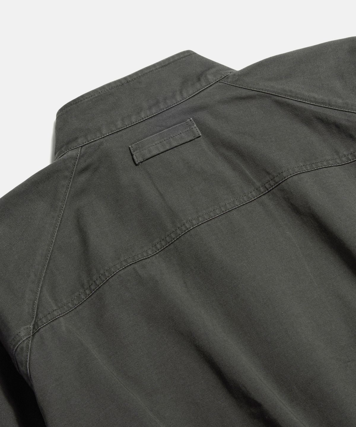 에스피오나지(ESPIONAGE) Washed Track Jacket Dark Grey