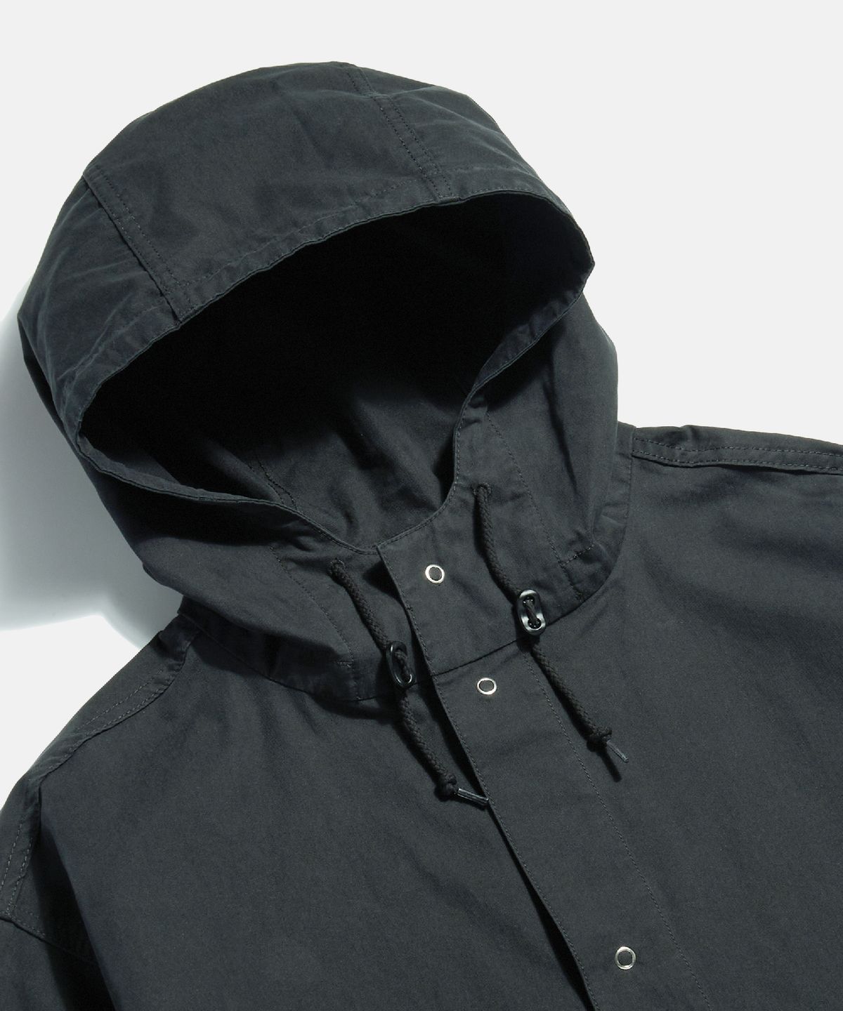 에스피오나지(ESPIONAGE) M50 Short Hooded Mil Parka Black