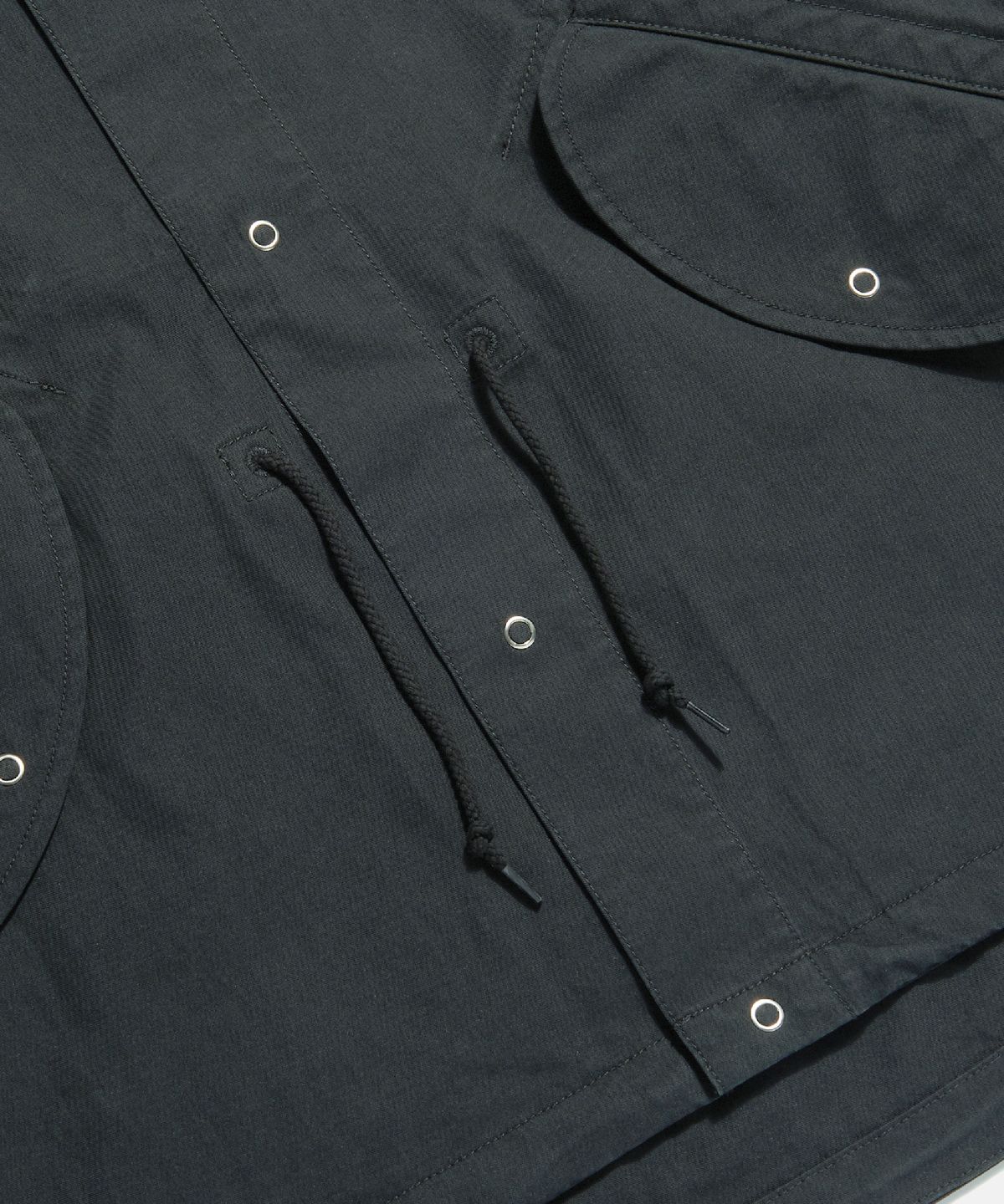 에스피오나지(ESPIONAGE) M50 Short Hooded Mil Parka Black