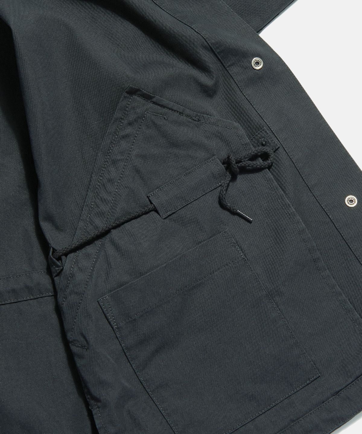 에스피오나지(ESPIONAGE) M50 Short Hooded Mil Parka Black