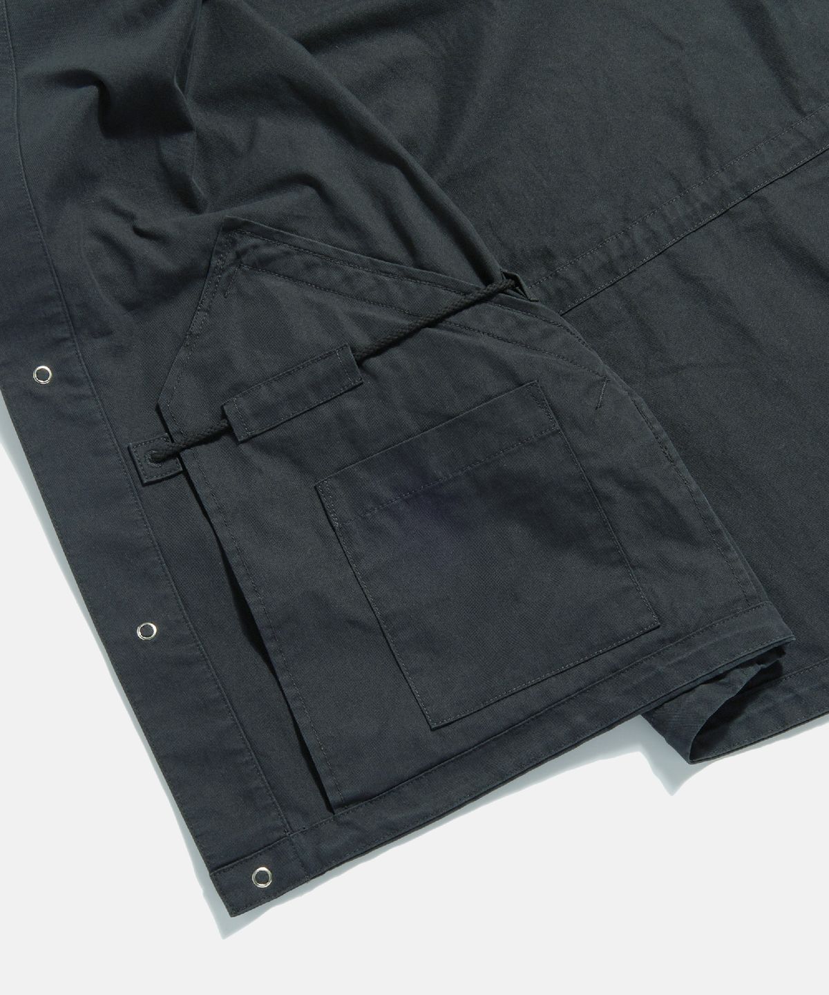 에스피오나지(ESPIONAGE) M50 Short Hooded Mil Parka Black