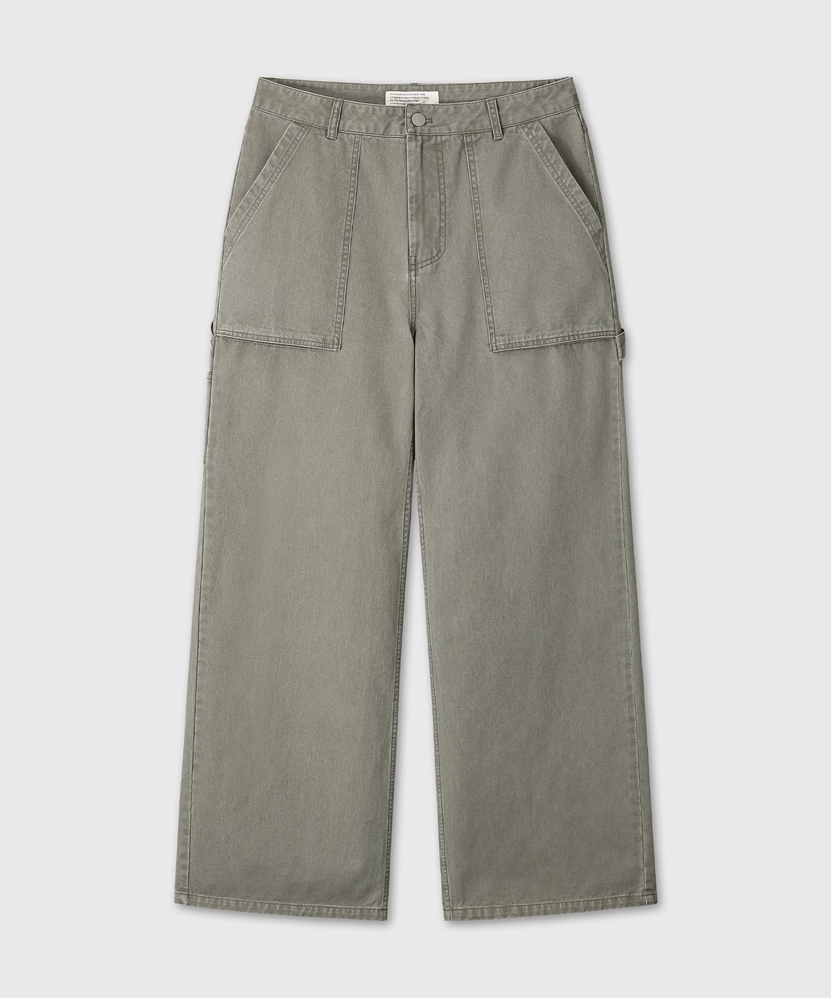 다이브인(DIVEIN) WASHED FATIGUE CARPENTER PANTS (KHAKI)