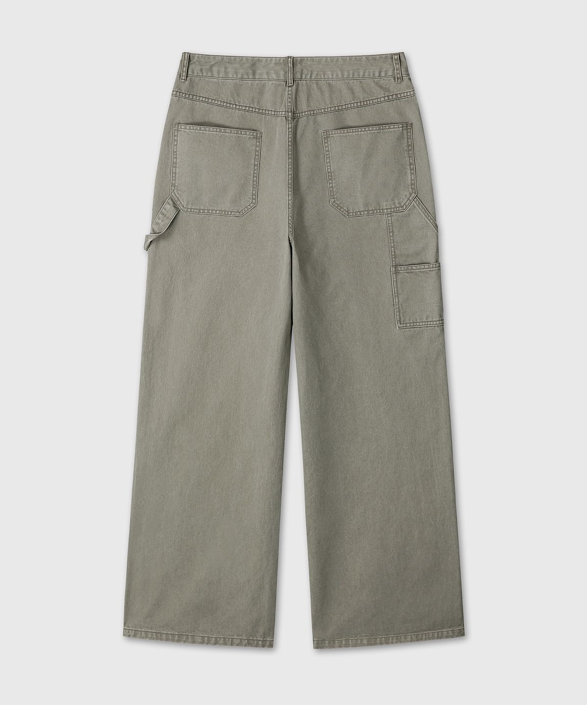 다이브인(DIVEIN) WASHED FATIGUE CARPENTER PANTS (KHAKI)