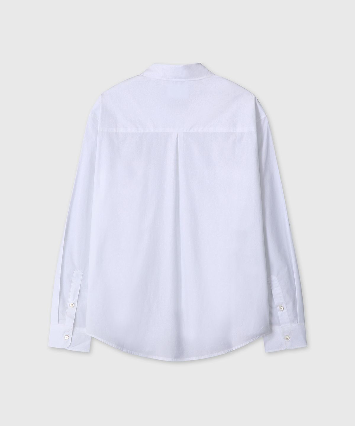 다이브인(DIVEIN) PURE COTTON TWO POCKET SHIRTS (WHITE)