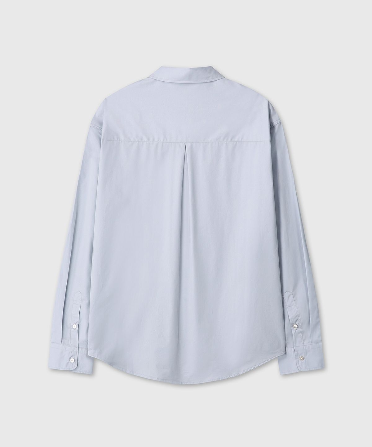 다이브인(DIVEIN) PURE COTTON TWO POCKET SHIRTS (LIGHT BLUE)