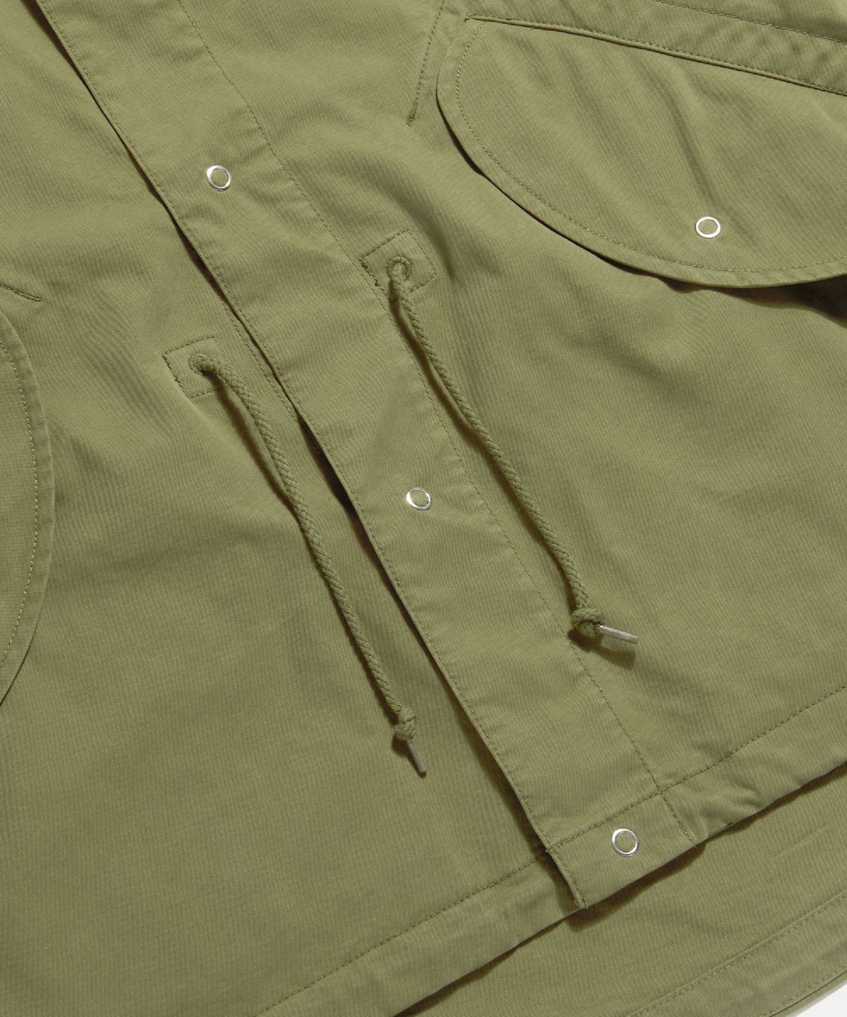 에스피오나지(ESPIONAGE) M50 Short Hooded Mil Parka Light Olive