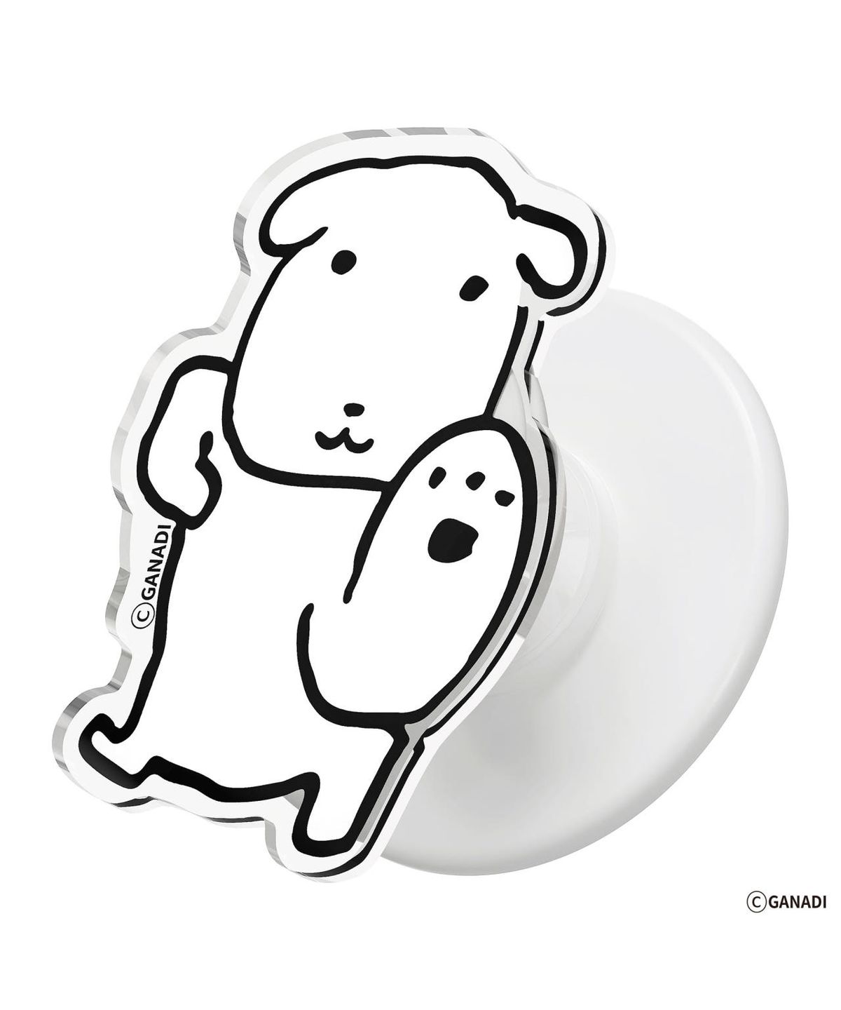 모란카노(MOLANCANO) 가나디 디자인 맥세이프 2배자력 아크릴 스마트톡