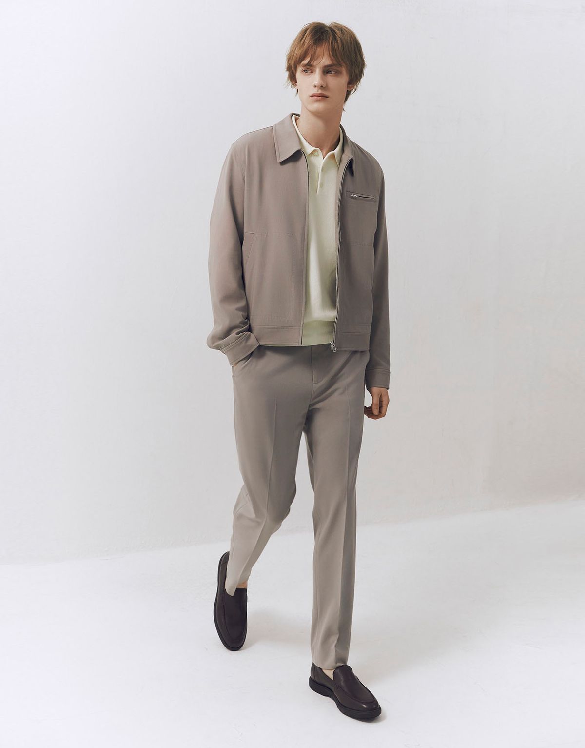 컨셉원(CONCEPTS1ONE) 프리미엄 TR 해링턴 자켓 10076502/076502 [2color]