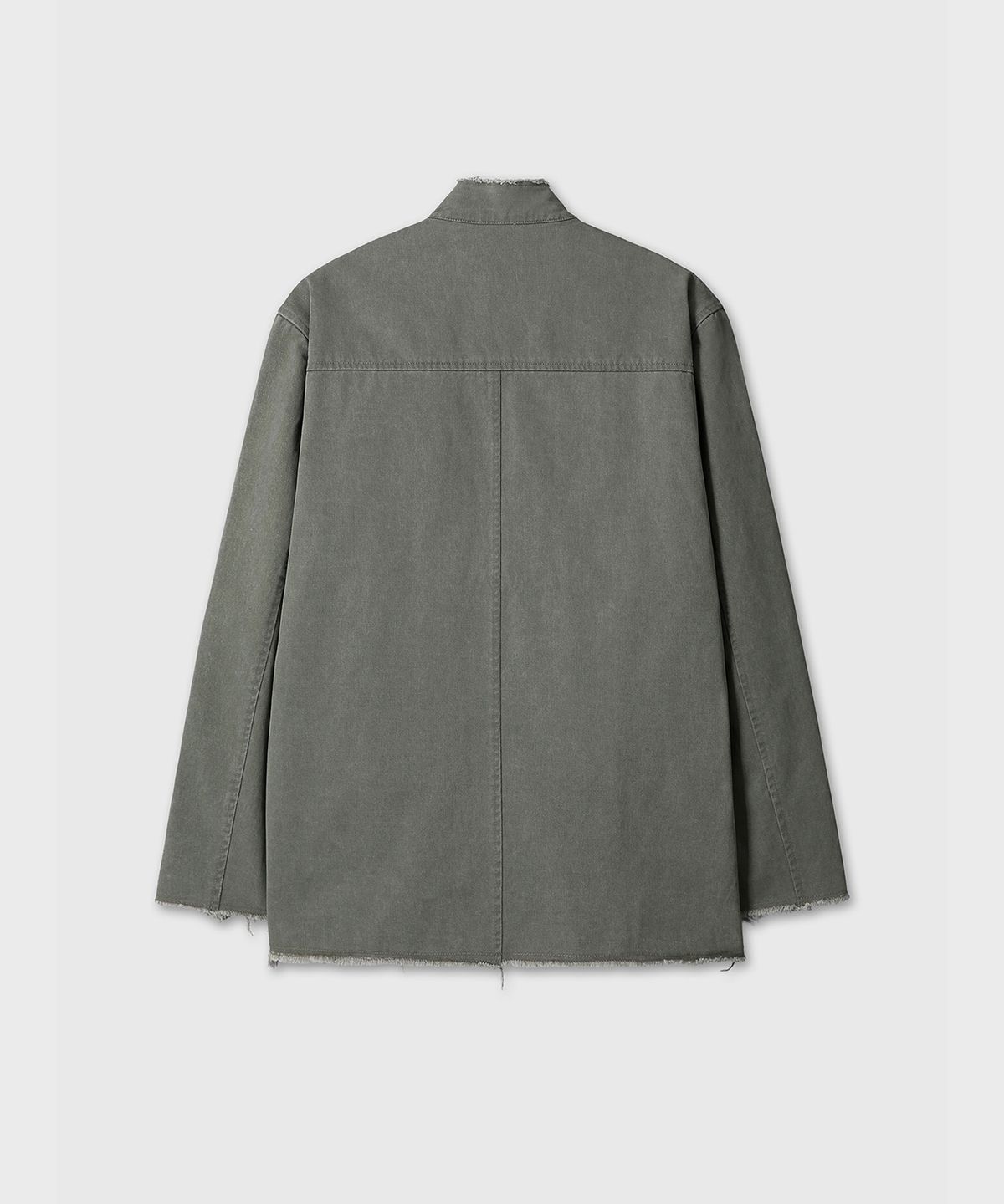 다이브인(DIVEIN) CUT OFF TAILORED JACKET (KHAKI)