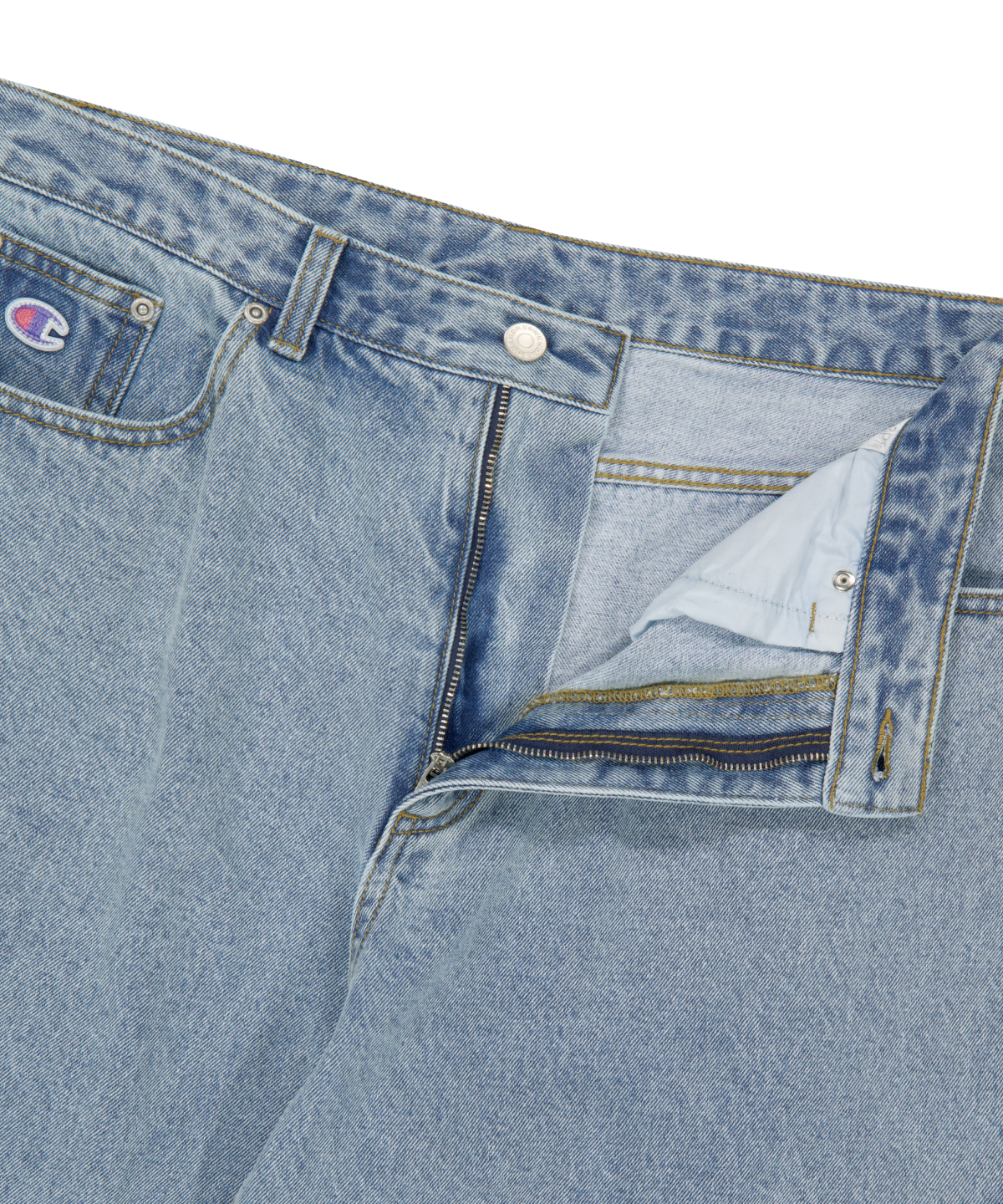 위캔더스(WKNDRS) CHAMPION DENIM PANTS (I.DENIM)