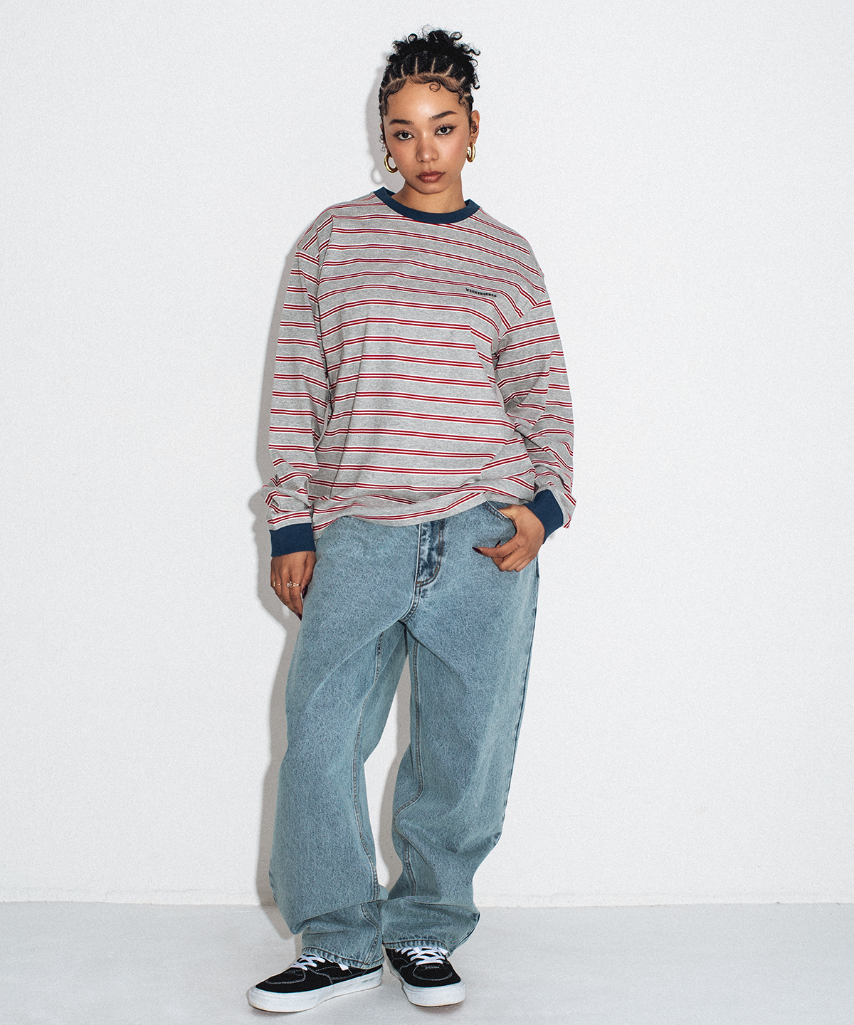 위캔더스(WKNDRS) CHAMPION DENIM PANTS (I.DENIM)