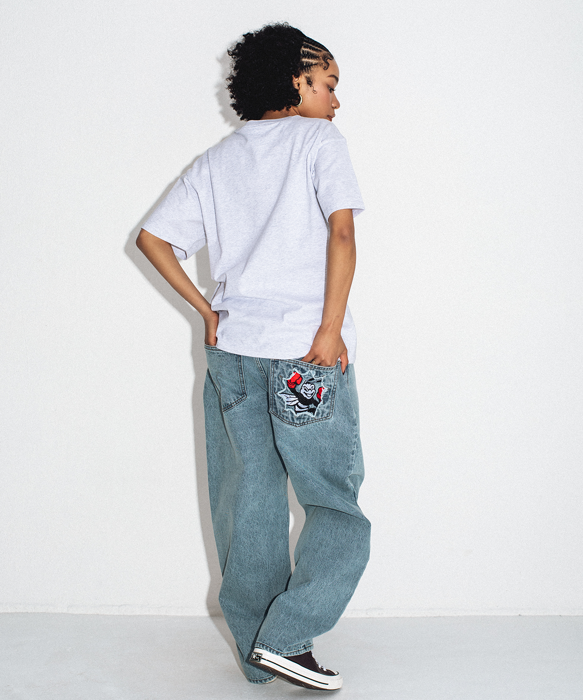 위캔더스(WKNDRS) CHAMPION DENIM PANTS (I.DENIM)