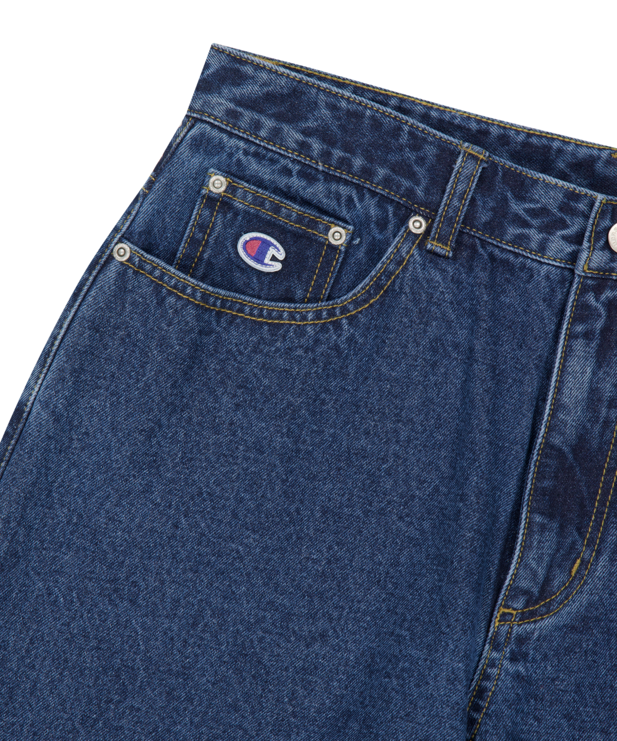 위캔더스(WKNDRS) CHAMPION DENIM PANTS (DENIM)