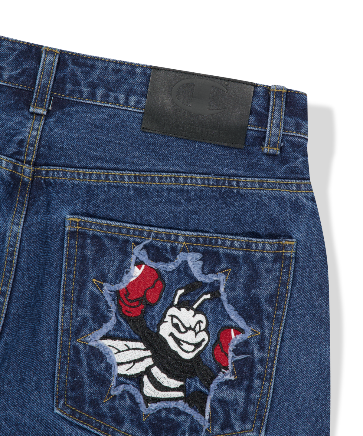 위캔더스(WKNDRS) CHAMPION DENIM PANTS (DENIM)
