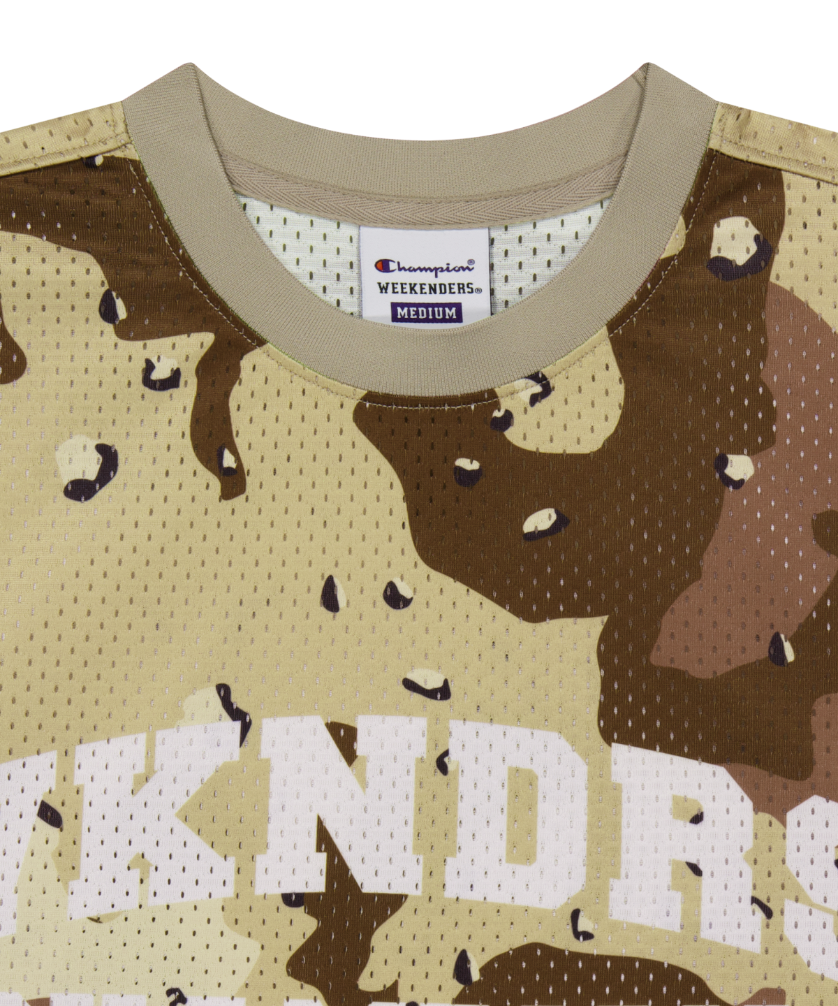 위캔더스(WKNDRS) CHAMPION MESH JERSEY (D.CAMO)