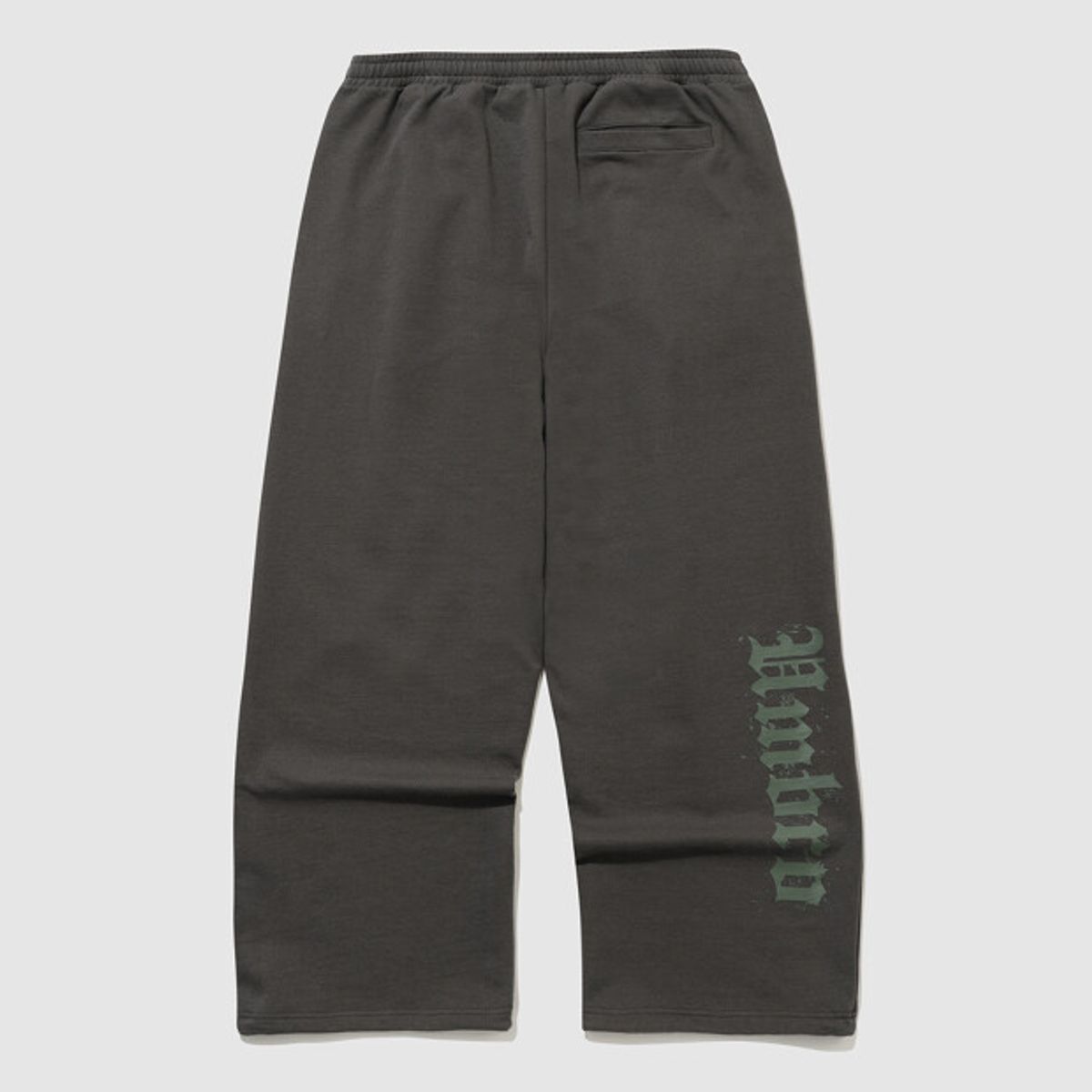 엄브로(UMBRO) U 스포티 니트 와이드 조거 2WAY 팬츠 차콜 UR121CFP15