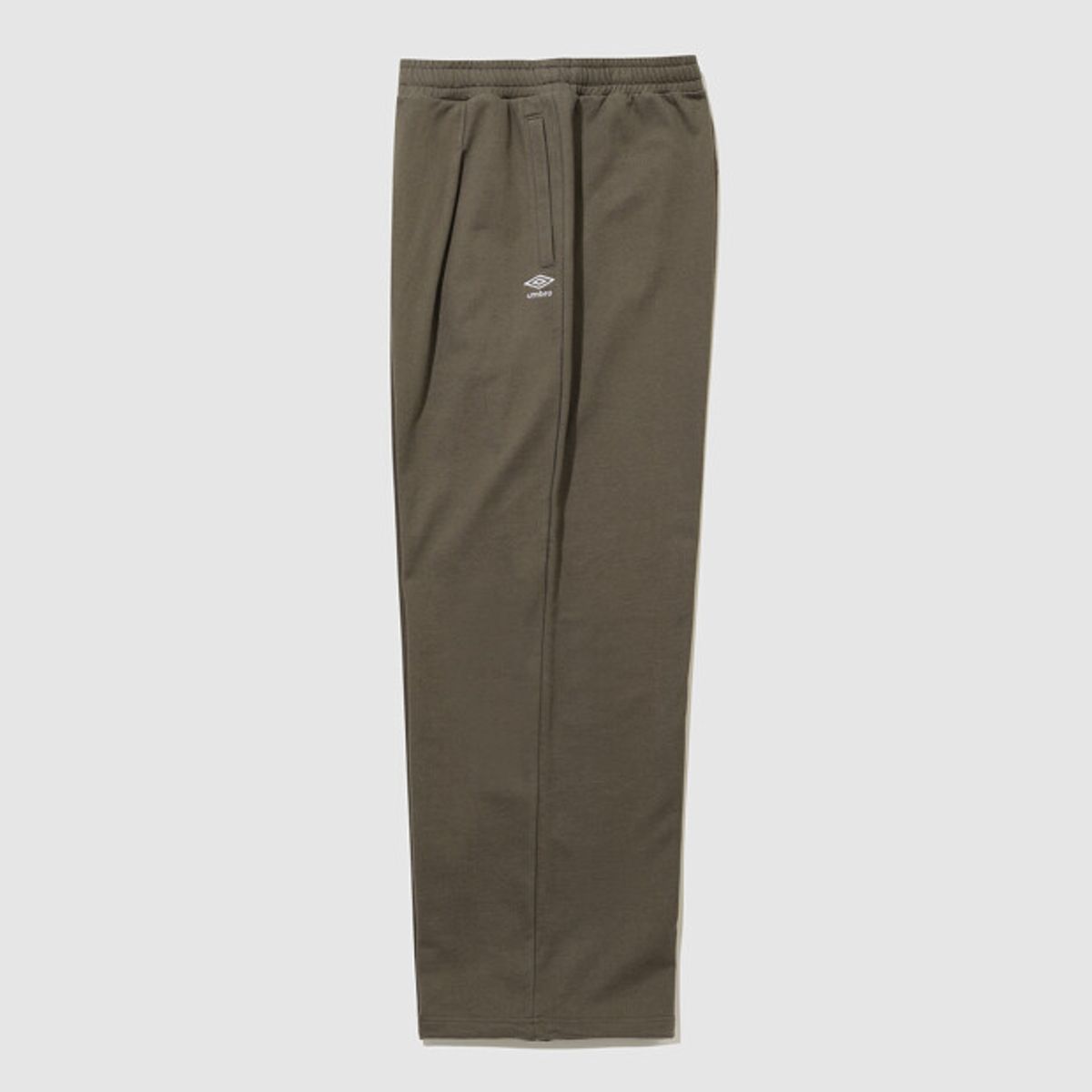 엄브로(UMBRO) U 스포티 니트 와이드 조거 2WAY 팬츠 브라운 UR121CFP15