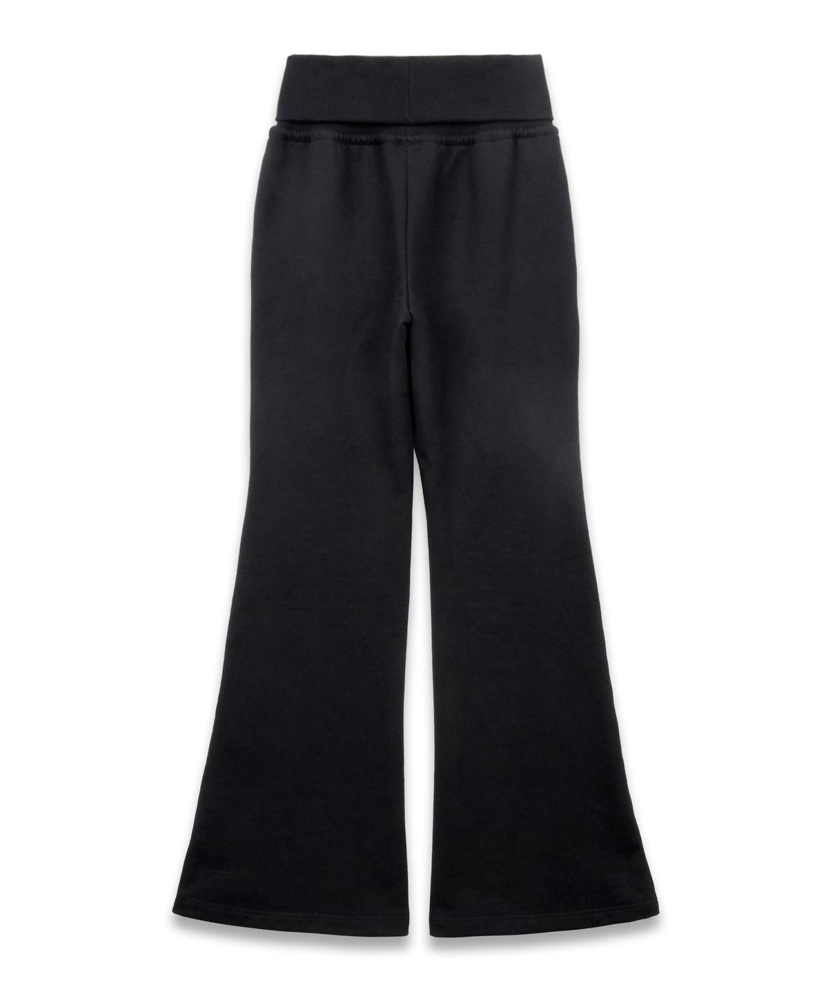 도프셉(DOFFSEPT) Rib Bootcut Sweat Pants in Black