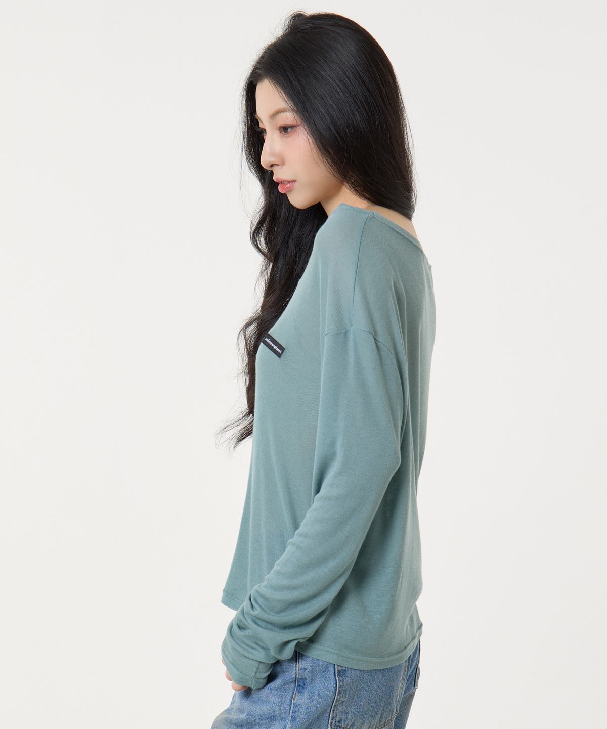 언노운 플라넷(UNKNOWN PLANET) 소프트 데일리 롱슬리브 티셔츠 5컬러