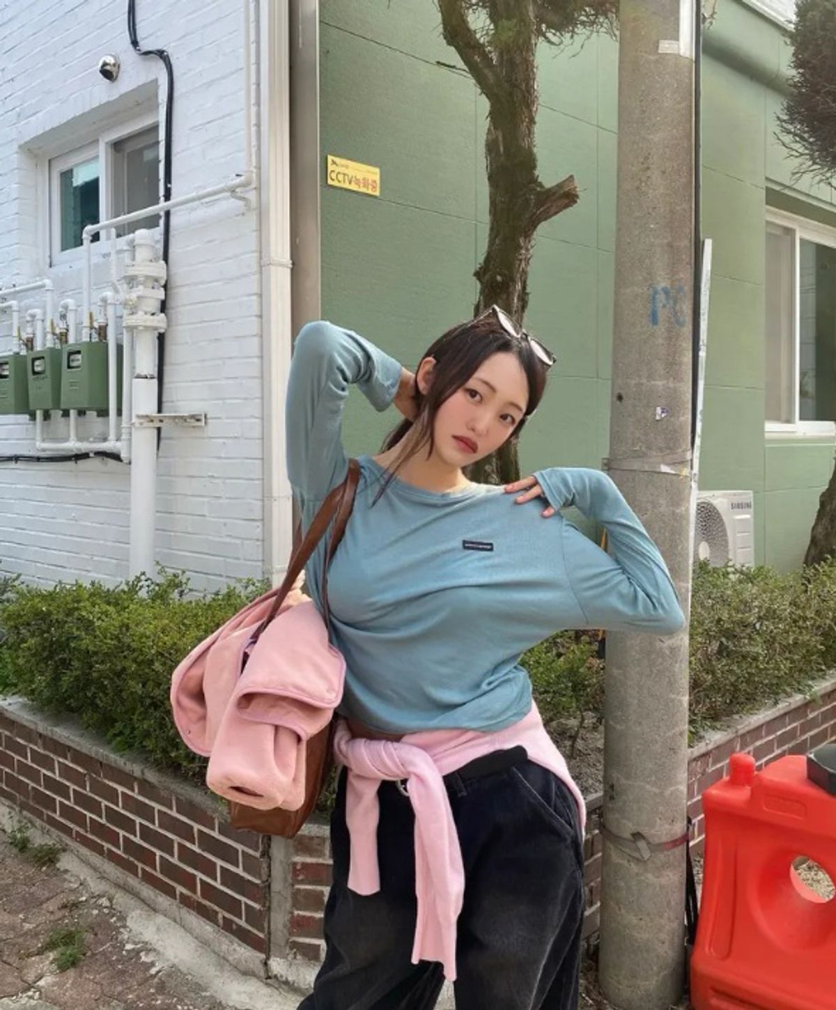 언노운 플라넷(UNKNOWN PLANET) 소프트 데일리 롱슬리브 티셔츠 5컬러
