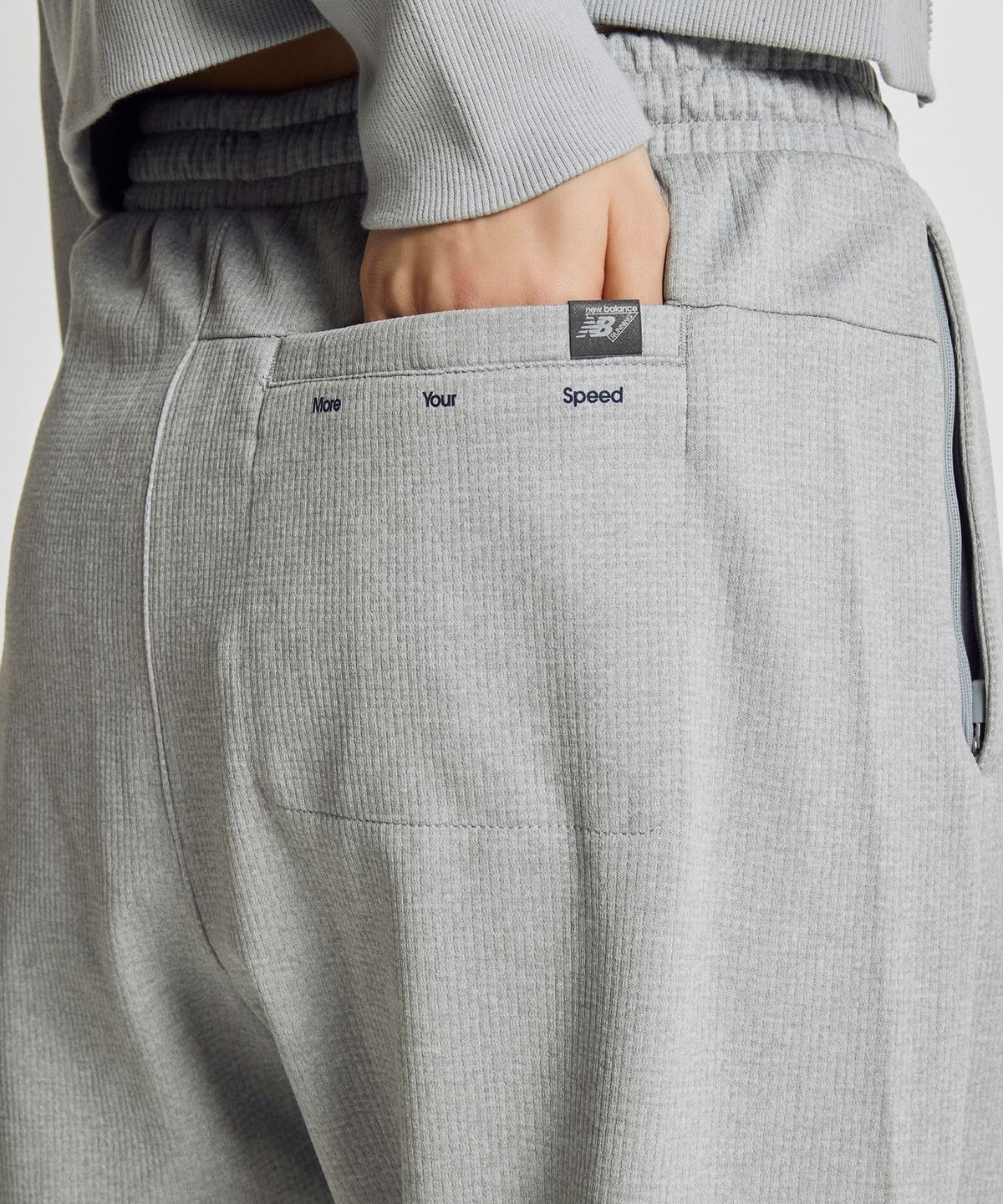 뉴발란스(NEW BALANCE) NBMLG15212 / WOMEN PF 올데이 조거팬츠 (GRAY)