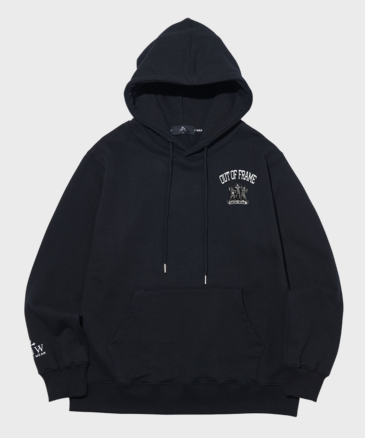 아티스트웨어(ARTISTWEAR) [ATW] 아웃오브프레임 후드티 - 2COLOR