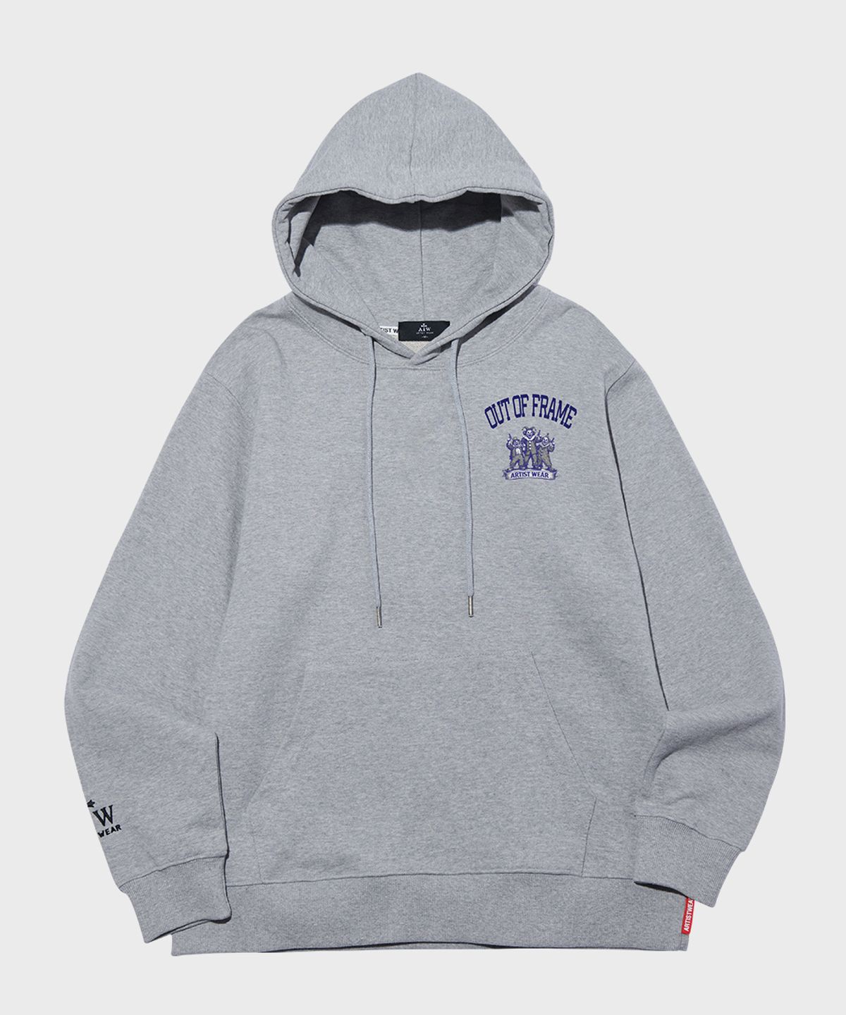 아티스트웨어(ARTISTWEAR) [ATW] 아웃오브프레임 후드티 - 2COLOR