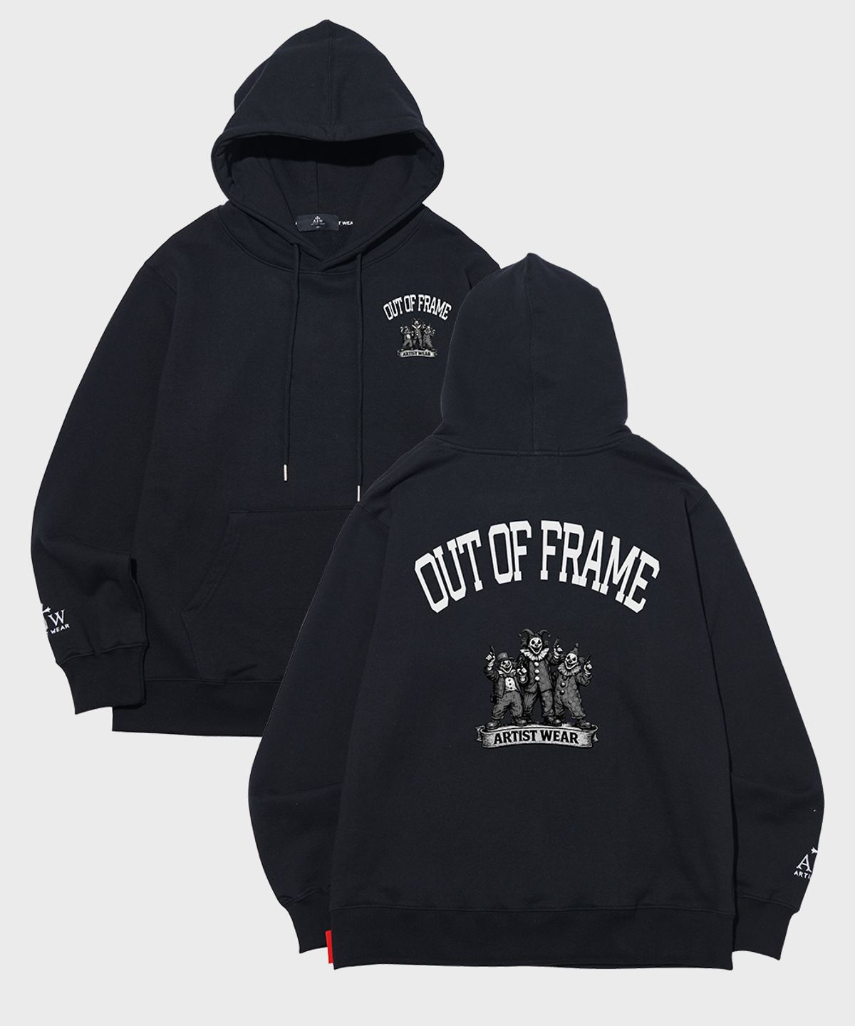 아티스트웨어(ARTISTWEAR) [ATW] 아웃오브프레임 후드티 - 2COLOR