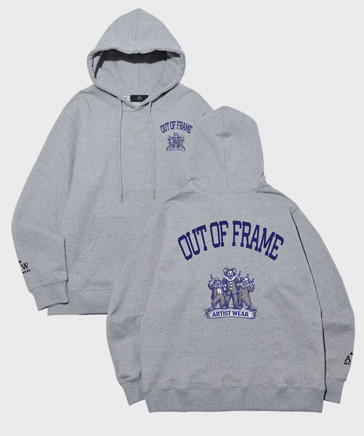 아티스트웨어(ARTISTWEAR) [ATW] 아웃오브프레임 후드티 - 2COLOR