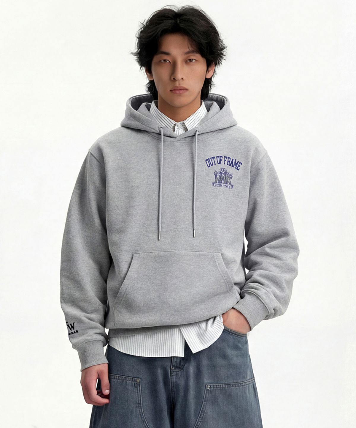 아티스트웨어(ARTISTWEAR) [ATW] 아웃오브프레임 후드티 - 2COLOR