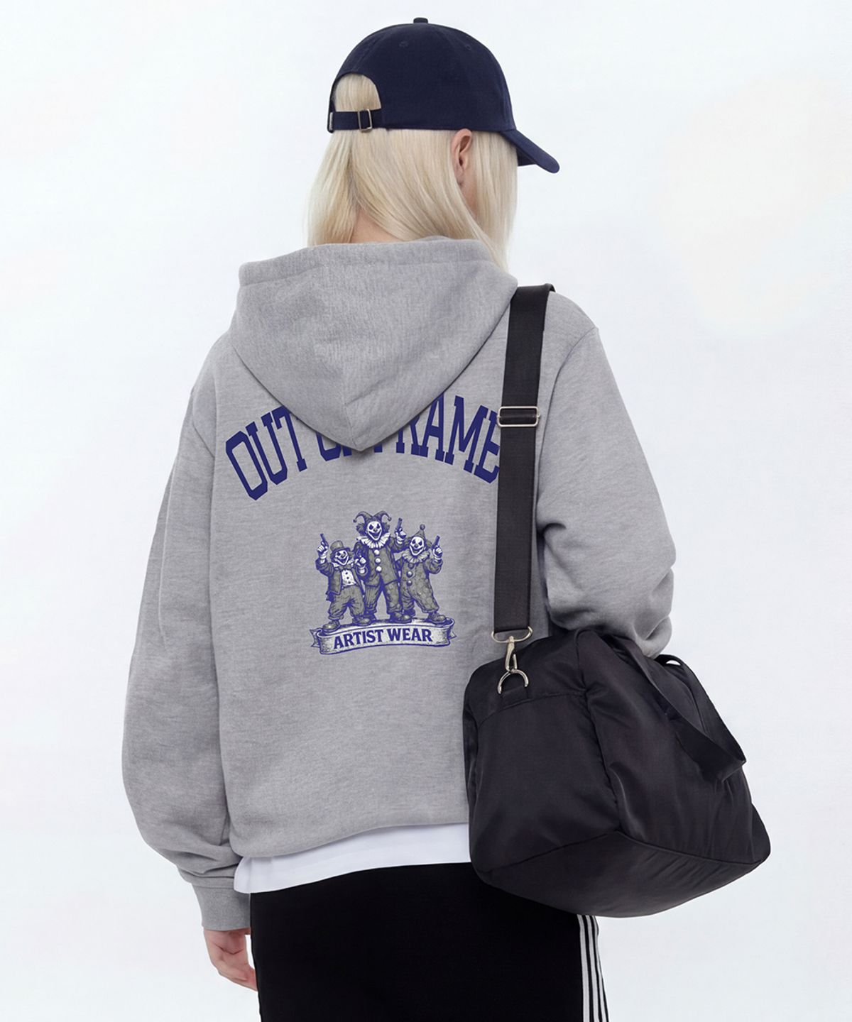 아티스트웨어(ARTISTWEAR) [ATW] 아웃오브프레임 후드티 - 2COLOR