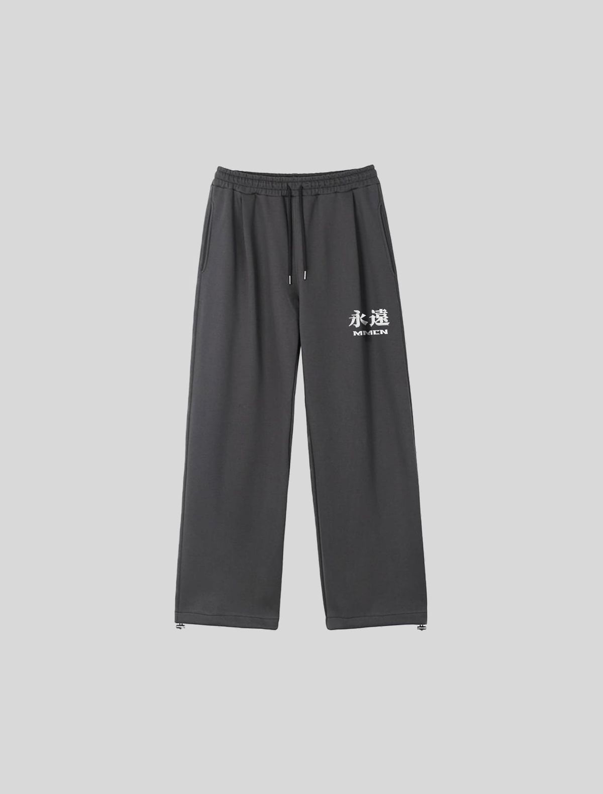 마인드머슬커넥션(MMC) 영원(永遠) 헤비 후드  셋업 [CHACOAL]