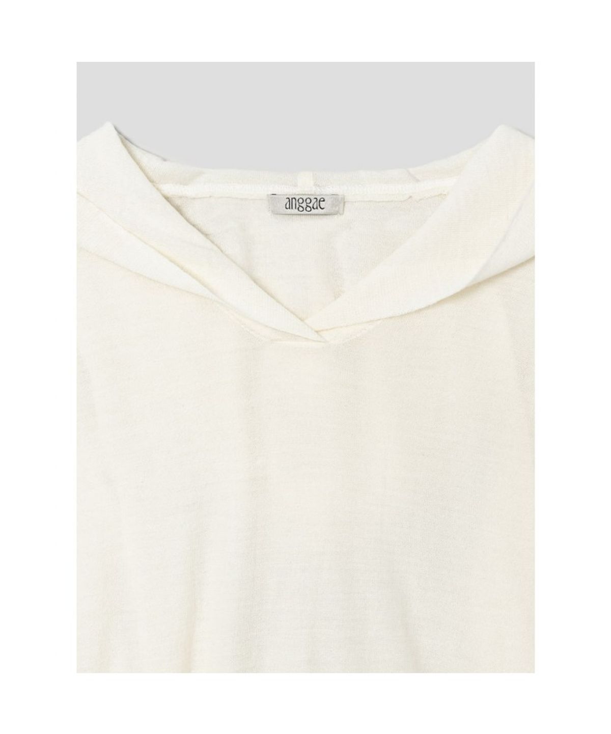 앙개(ANGGAE) Hoodie Pullover  Ivory