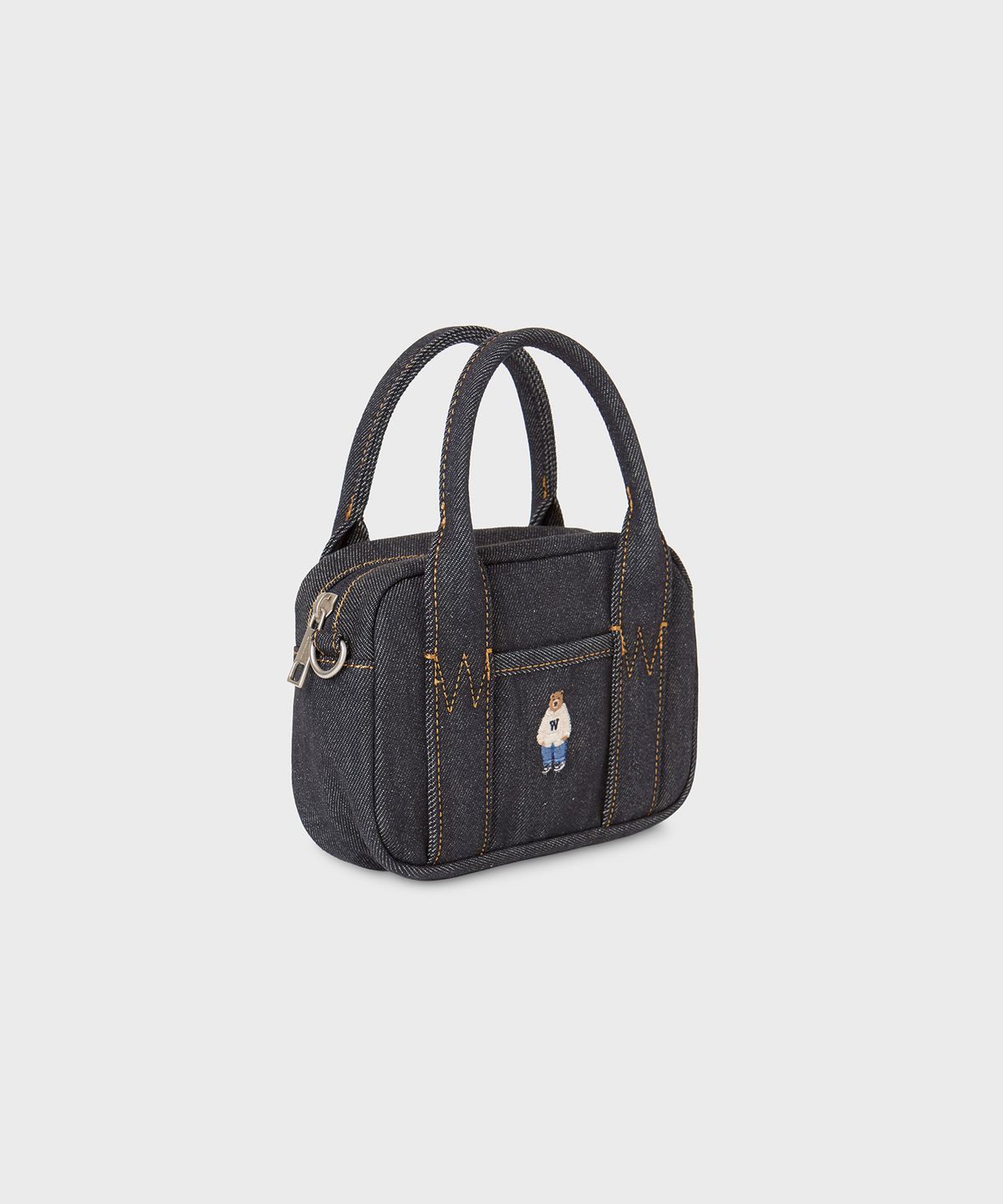 후아유(WHO.A.U) Steve Denim Pocket Cross Bag / WHBGG2324A