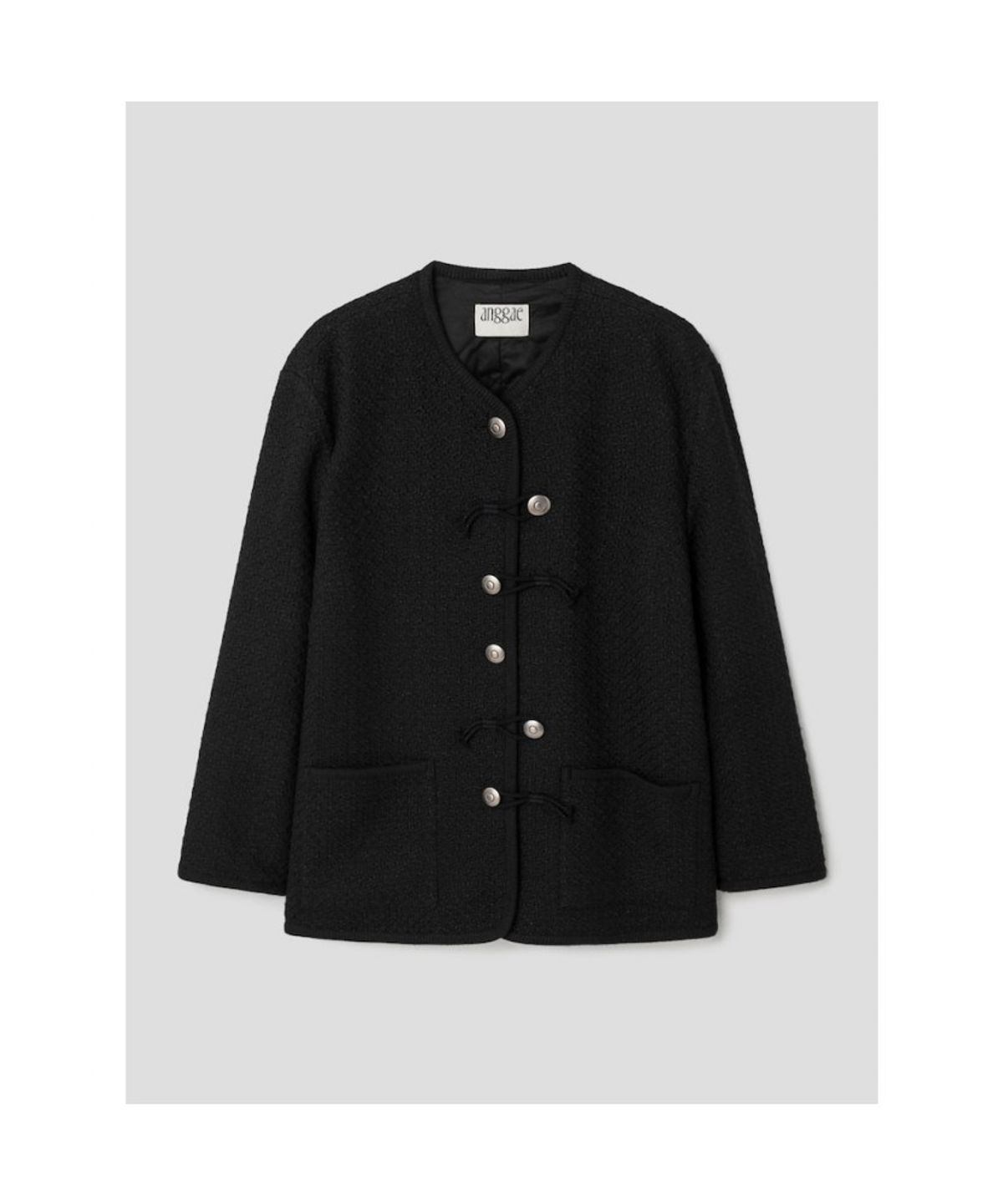 앙개(ANGGAE) Gardener Jacket  Black