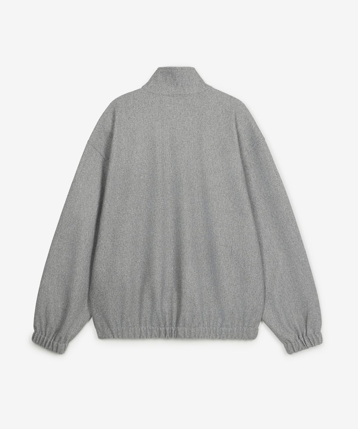 티엔지티(TNGT) Oversized Fleece Quarter Zip-up Sweatshirt (Grey) TNTS6E103G2